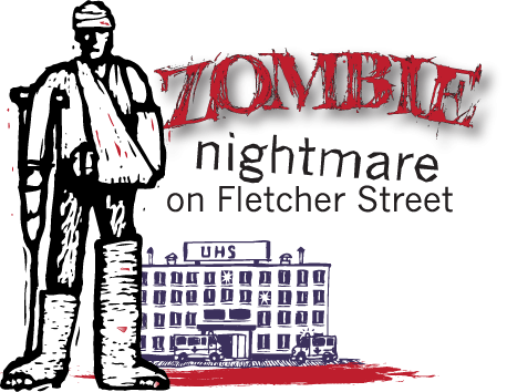 Zombie Nightmare On Fletcher Street - Man (458x354), Png Download