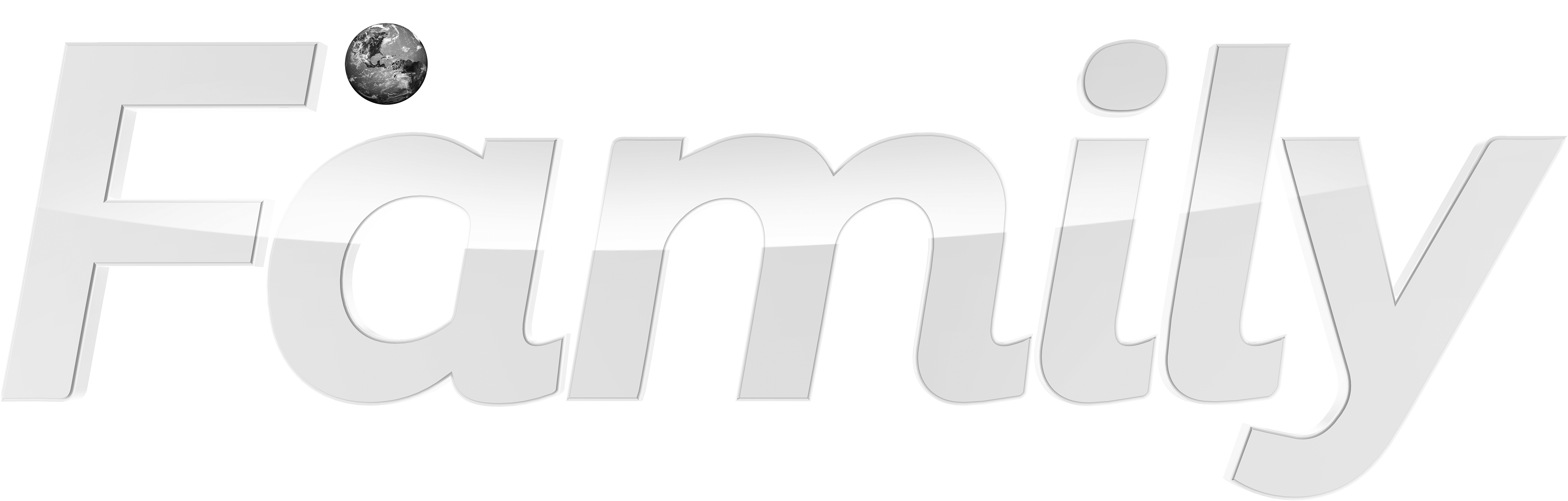 Dfc - Discovery Family Logo White (6016x3384), Png Download