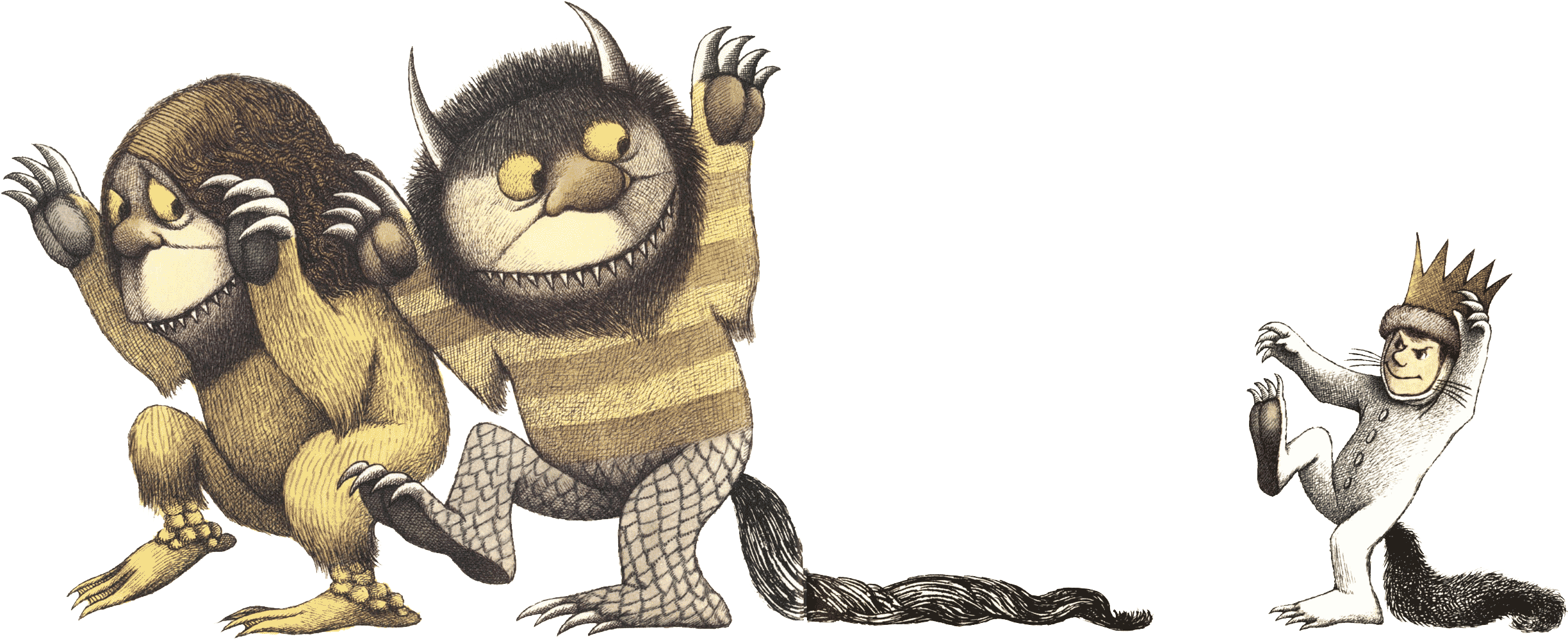 Interview With Maurice Sendak → - Wild Things Are Max (2466x1018), Png Download