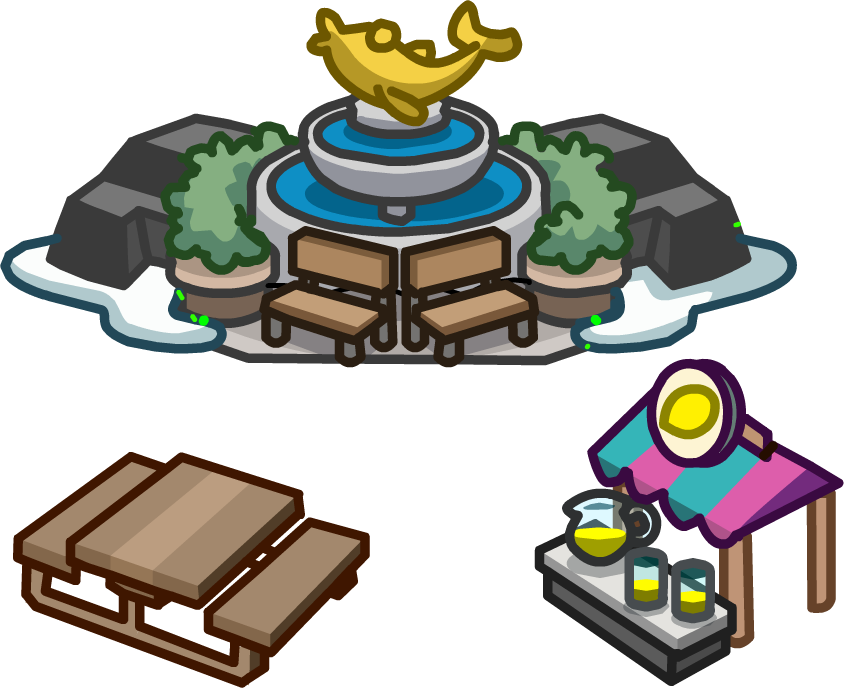School & Skate Party Forest Map Icon - Club Penguin School Party (844x688), Png Download