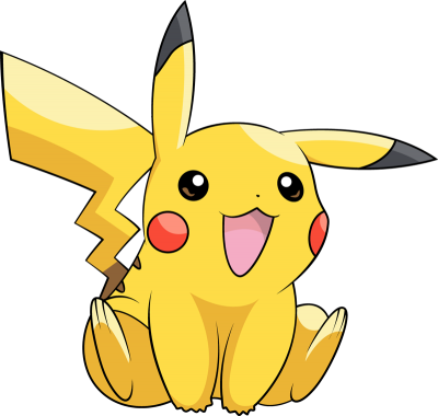 Pokemon Go Clipart Png - Pokemones Pikachu (400x380), Png Download