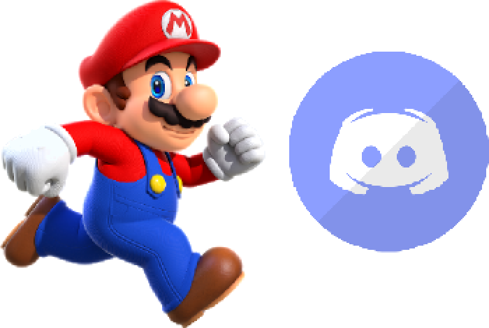 Mario Discord - Super Mario Run Stickers (700x470), Png Download