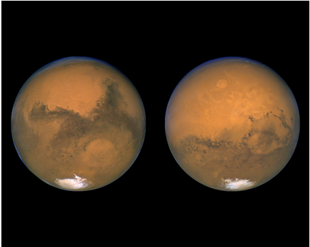 The Two Faces Of Mars - Mars Closest Encounter Poster 24inx36in (61cm X 91cm) (640x360), Png Download