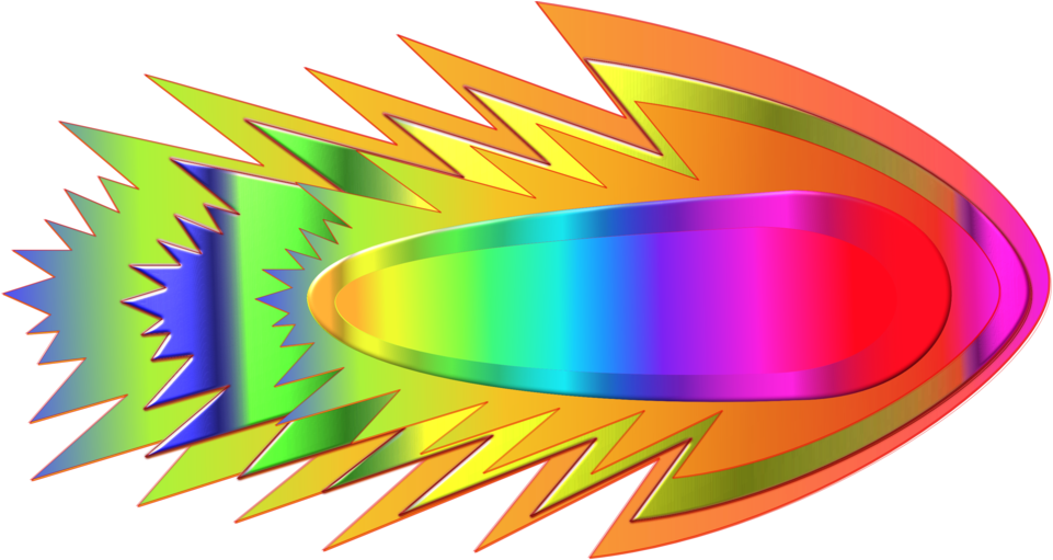 Rainbow Laser - Rainbow Laser Png (1024x518), Png Download