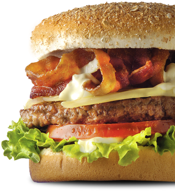 Gourmet Burgers - American Burger Png (394x433), Png Download