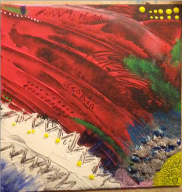 Broken Rvc By Andrea Strother - Painting (600x1067), Png Download