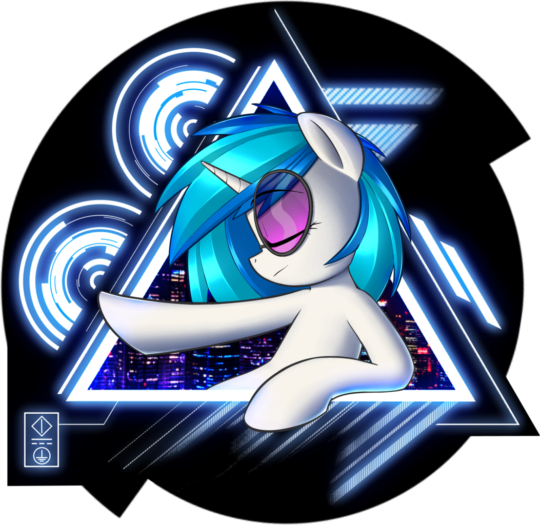Background Logo Dj Png - Vinyl Scratch (1053x1024), Png Download