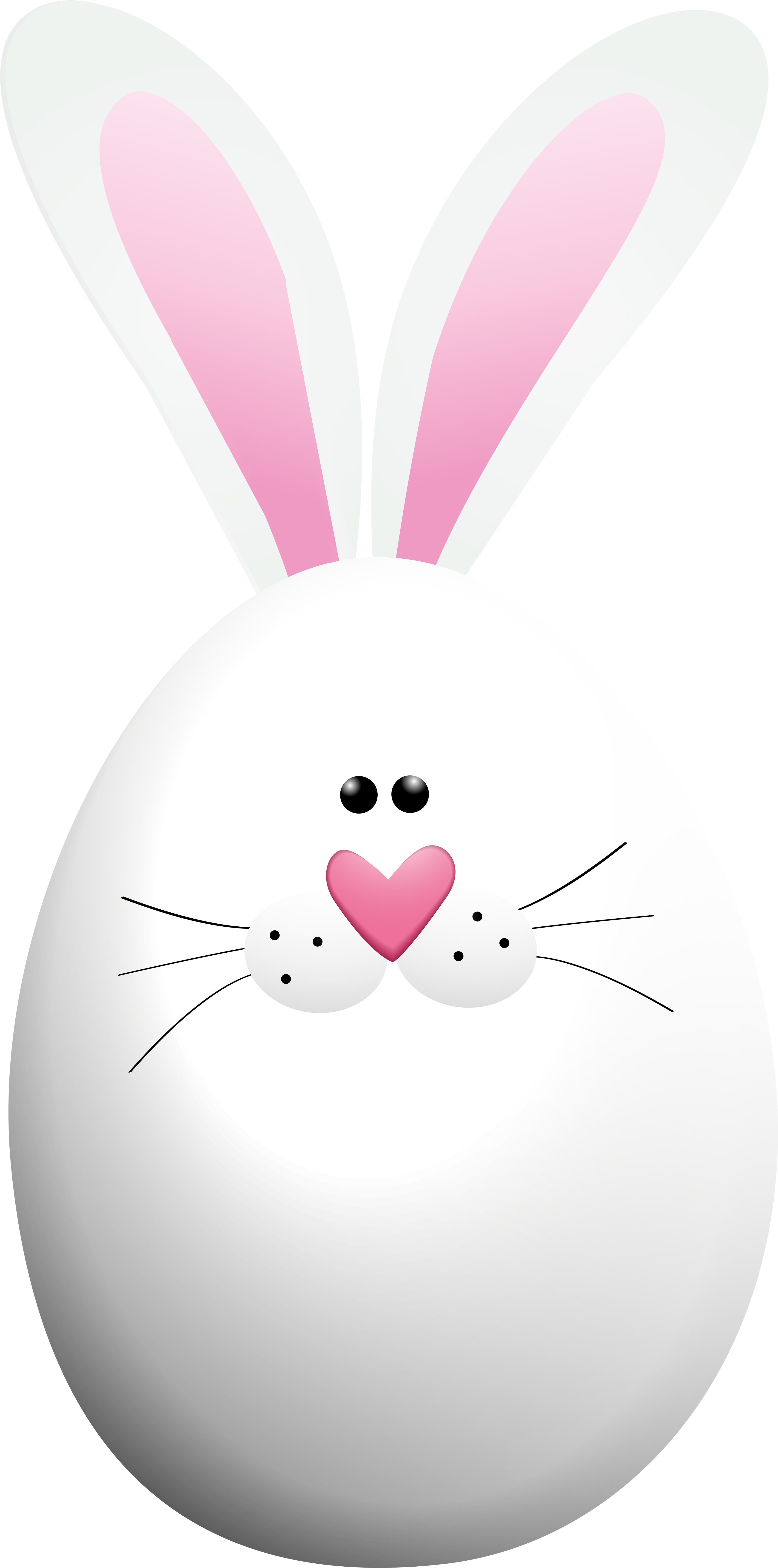 Easter Bunny Egg Png (3476x7000), Png Download