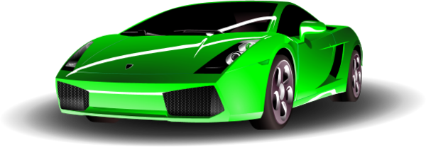 Lamborghini Clipart Automobile - Cars Word (600x208), Png Download