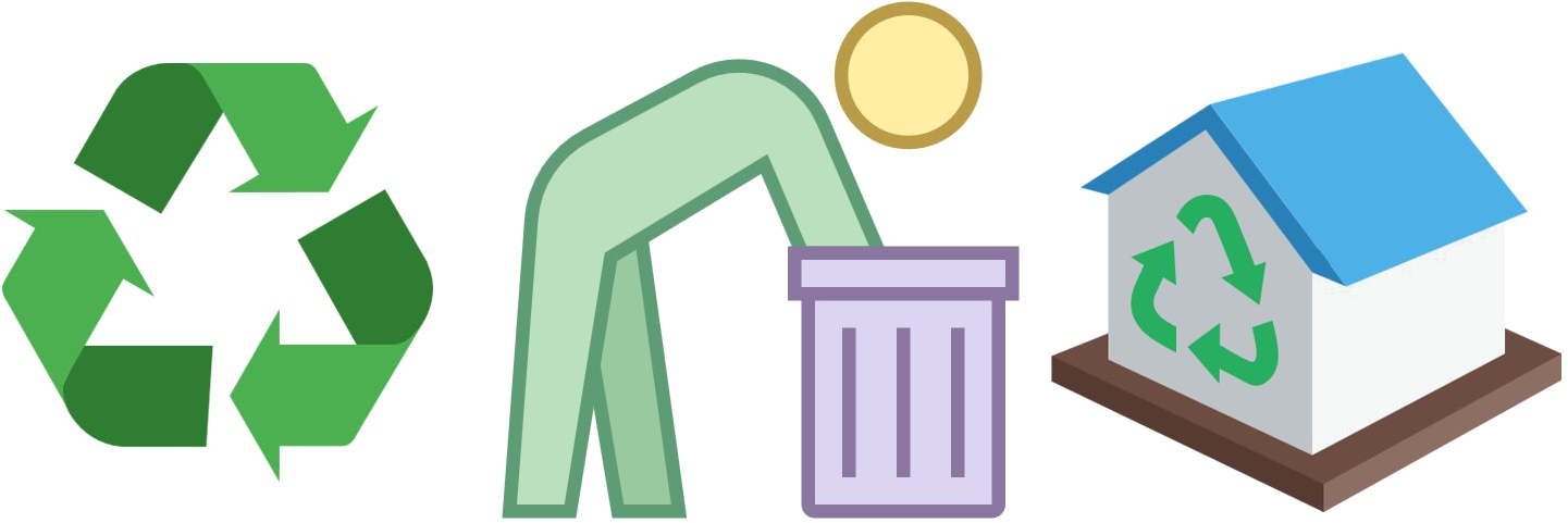 Recycle Png Background Image - Recycling Symbol (1500x500), Png Download