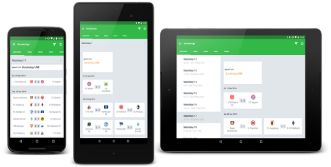 Everything You Need To Design Android Apps - Android Tablet App Design (650x350), Png Download