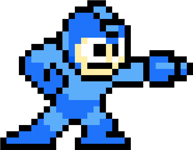 Pixilart - Pixel Art Megaman (1200x900), Png Download