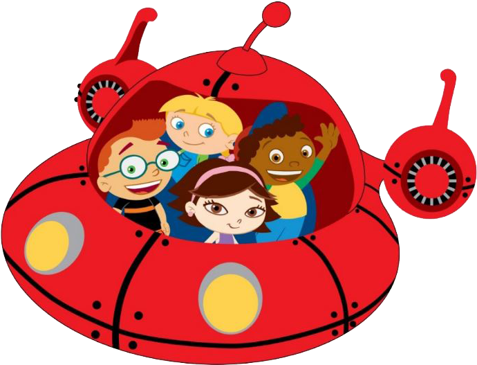 Little Einsteins In Rocket - Little Einsteins Rocket Ship (718x558), Png Download