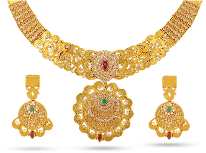 Png Jewellers Usa - Gold Jewellery Png (500x311), Png Download