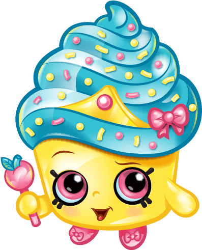Queen Png Picture - Cupcake Queen Shopkin (576x495), Png Download