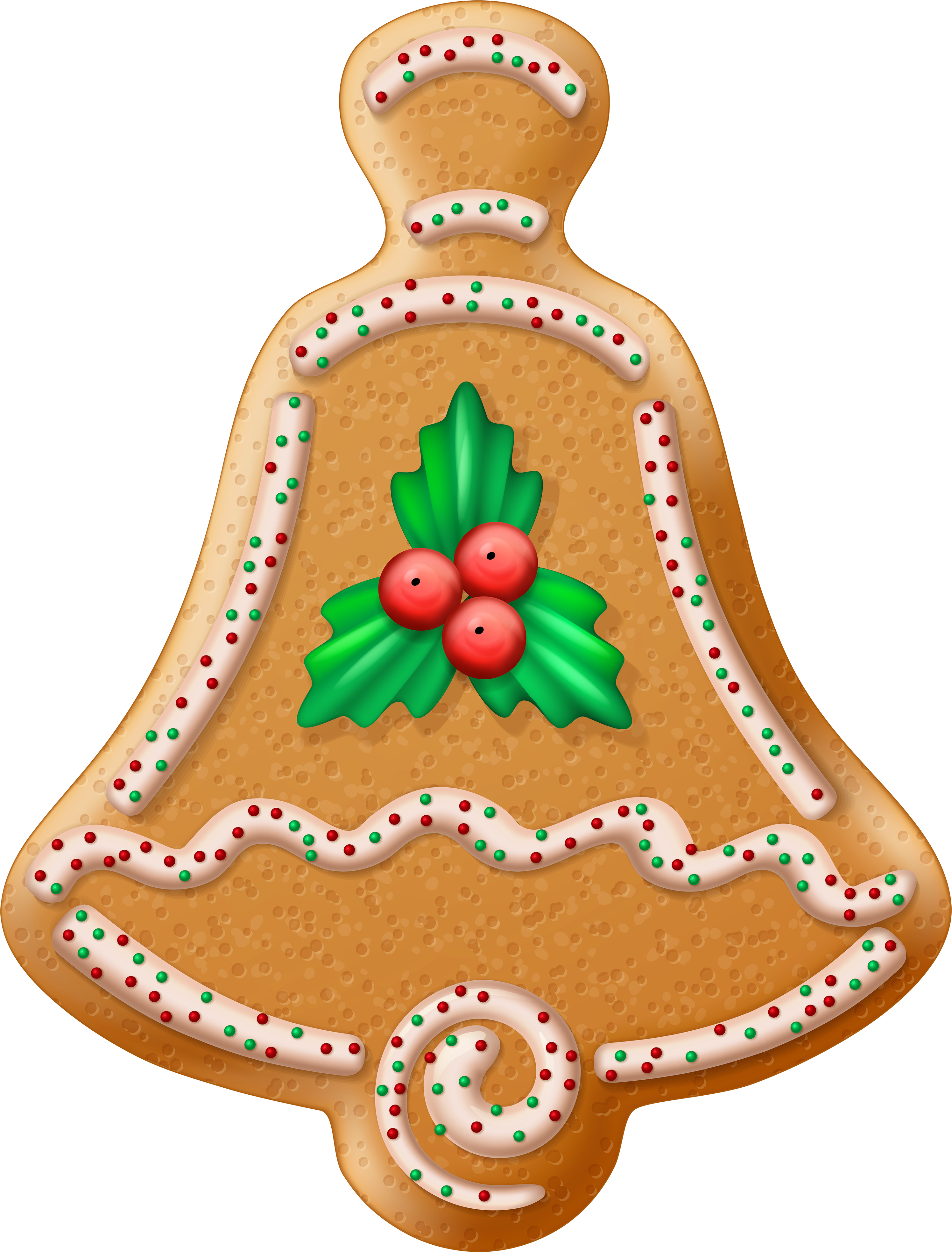 Christmas Cookie Bell Transparent Png Clip Art Image - Christmas Cookie Transparent Clipart (3042x4000), Png Download