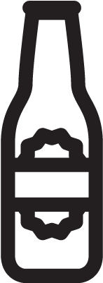 Label Beer Bottle Vector - Vodka Bottle Vector Png (400x400), Png Download