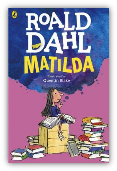 Matilda Was An Extraordinary Child With Notable Abilities, - Matilda By Roald Dahl (417x605), Png Download
