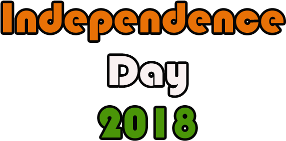 15 August Text Png - Independence Day 15 August Png (611x300), Png Download