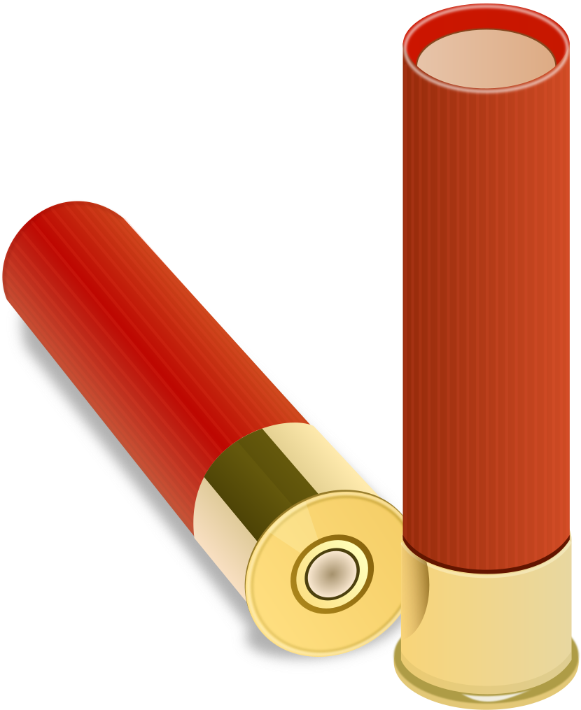 Shotgun - Shotgun Shells Clipart (1697x2400), Png Download