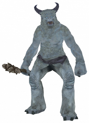 Frostgiant - Skyrim Frost Giant Png (300x411), Png Download