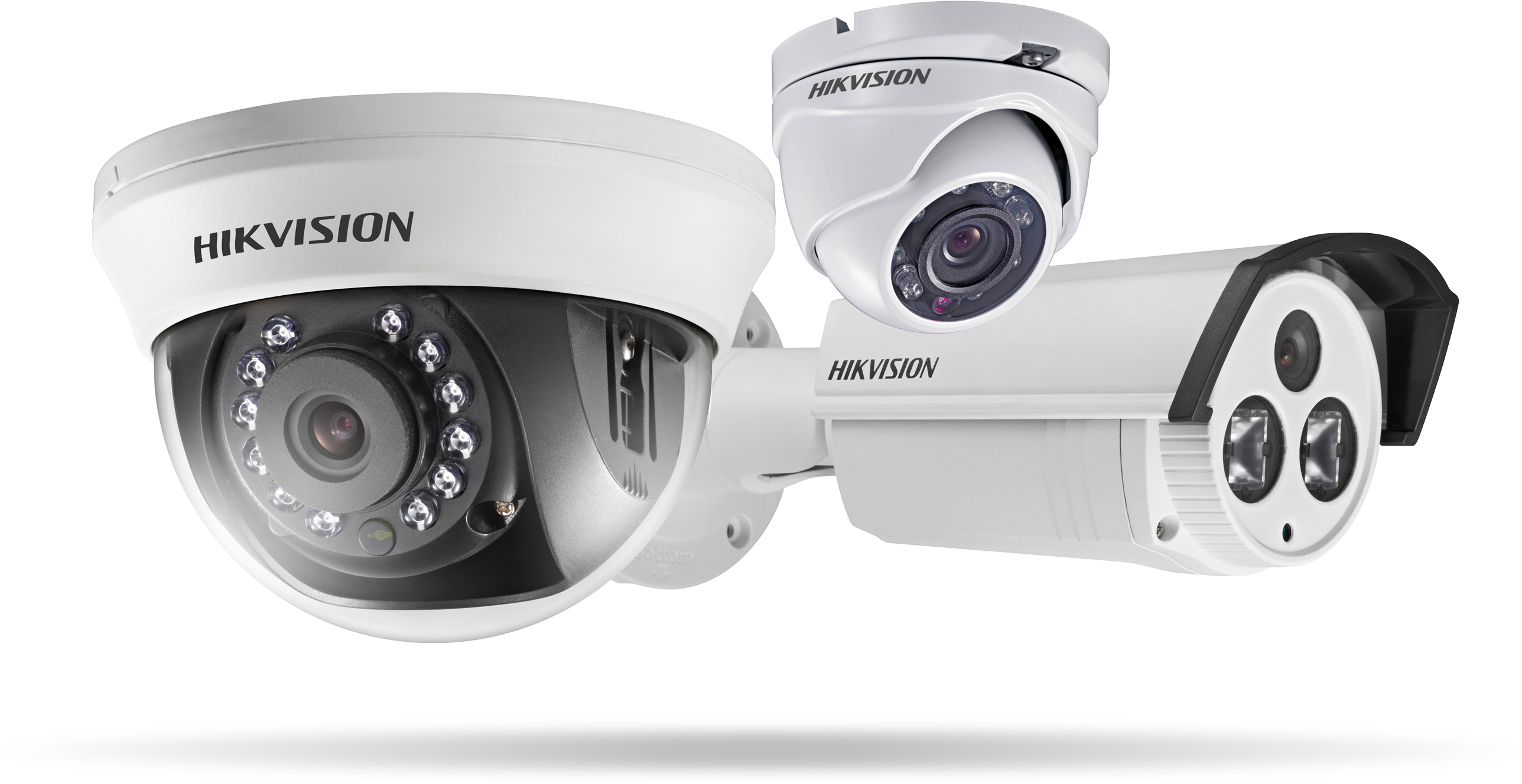 Hikvision Cctv Camera - Fixed Dome (2994x2994), Png Download