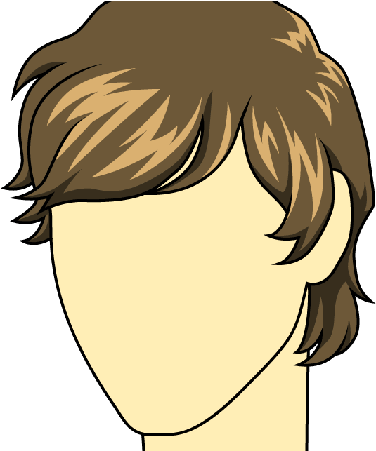 How To Draw Male Hairstyle - Draw Man Hair (1000x642), Png Download