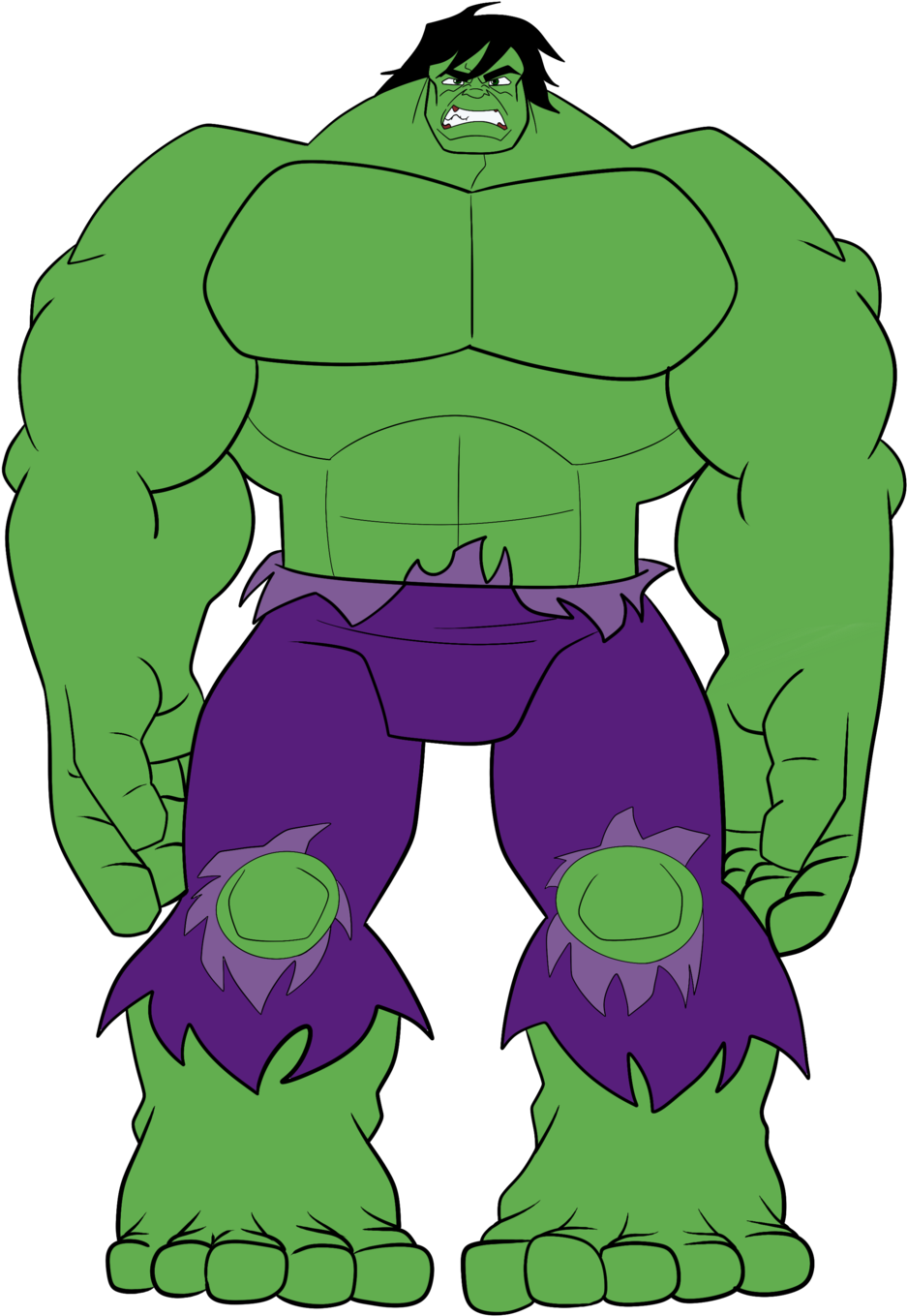 Grey Hulk Vs Green By Dale Keown - Marvel Avengers Earth's Mightiest Heroes Hulk (1024x1415), Png Download