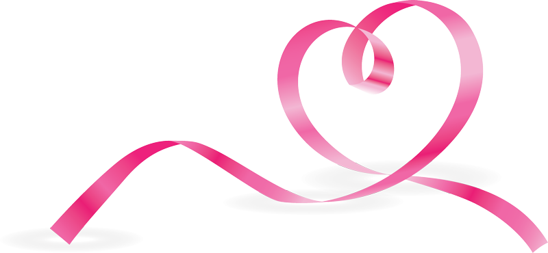 Main-ribbons - Pink (800x370), Png Download