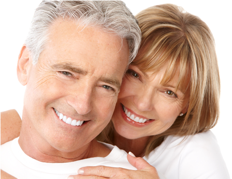 Older-couple - Dental Smile (476x352), Png Download