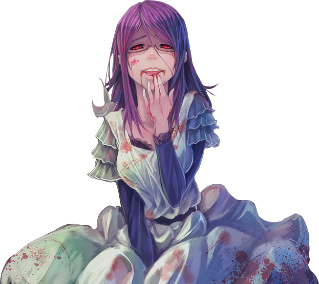 Tokyo Ghoul Rize Kamishiro Render (653x581), Png Download