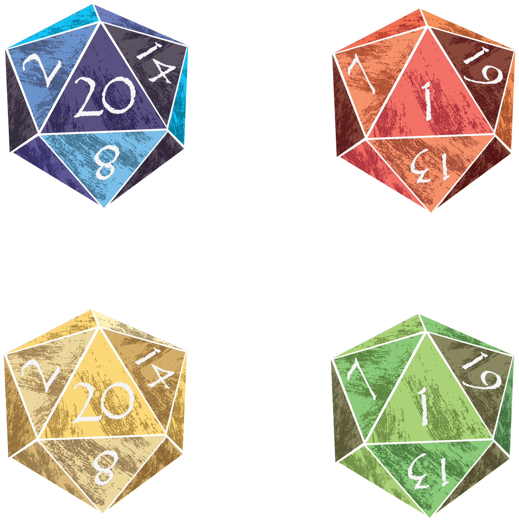 D20 Crit Dice - Dice (2206x1796), Png Download