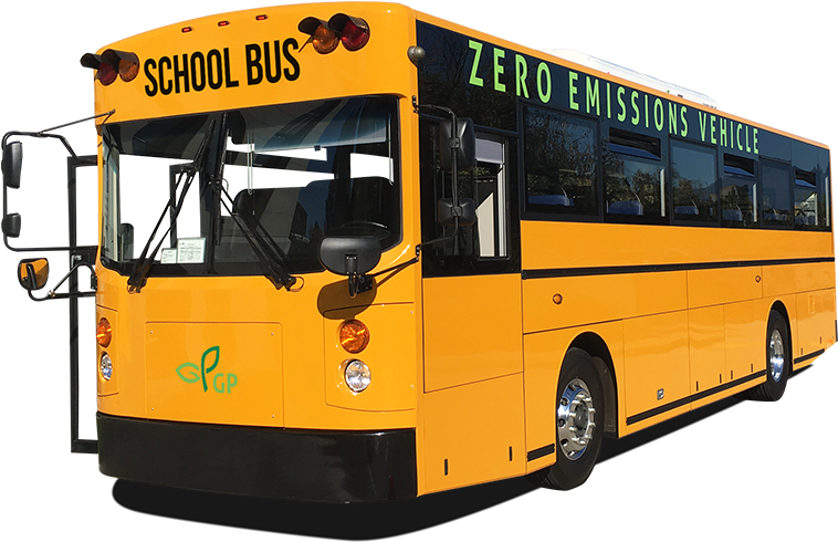 The Greenpower Synapse Type-d Electric School Bus - Zero Emission School Bus (800x518), Png Download