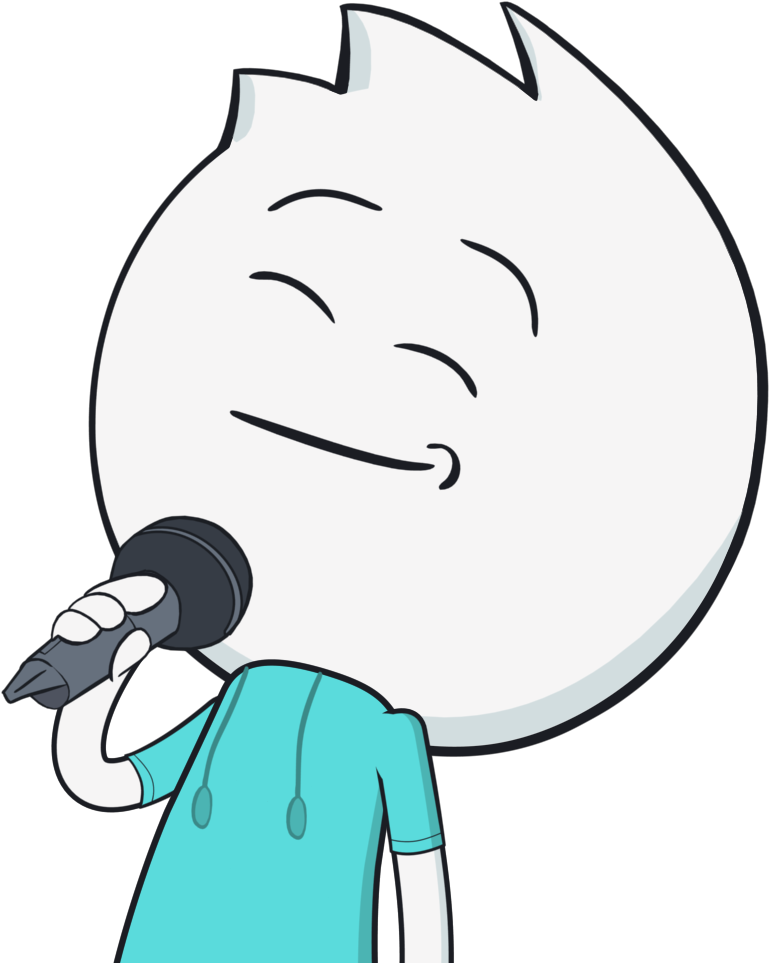 Its Standup Cartoon - Portable Network Graphics (984x984), Png Download