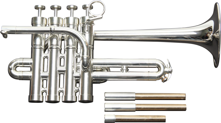 Bill Pfund Bb/a Piccolo Trumpet - Trumpet (750x419), Png Download
