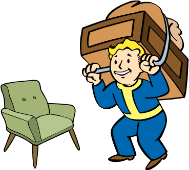 Must Have Perks In Fallout - Fallout Png (380x340), Png Download