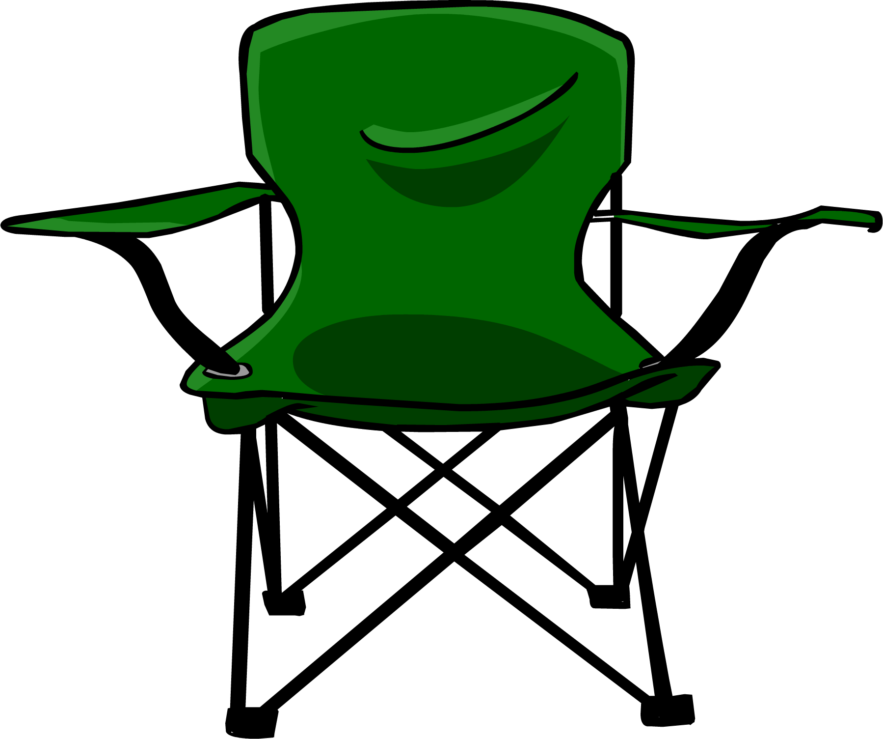 Freeuse Image Camping Chair Png Club Penguin Wiki - Folding Chair Clip Art (1799x1504), Png Download