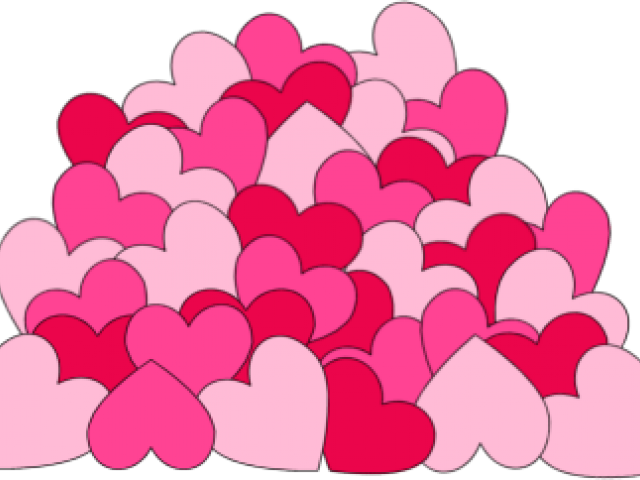 Heart Pictures Clipart Bunch - Bunch Of Hearts (640x480), Png Download