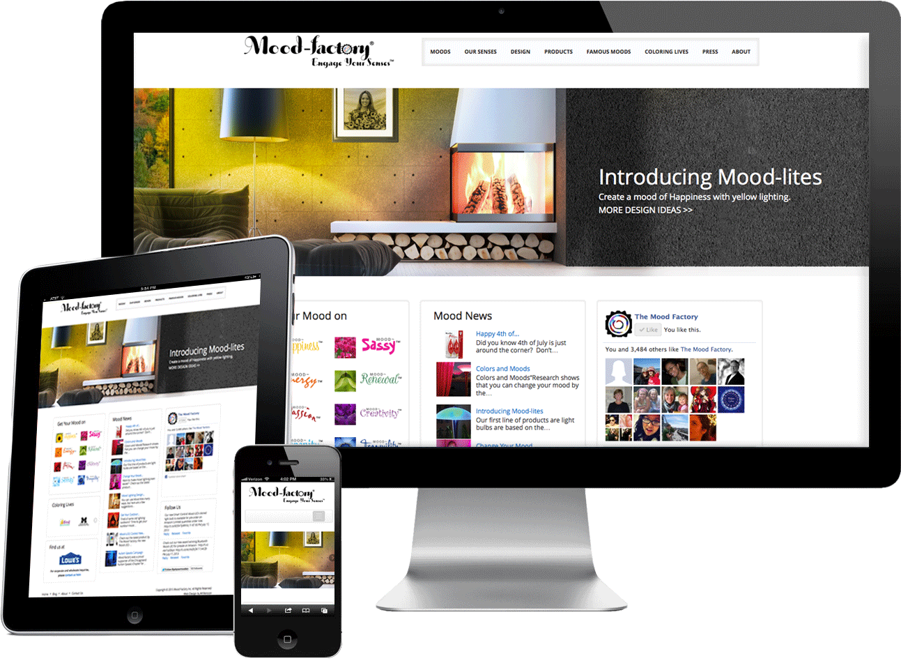 Responsive Design Mood Factory - Responsive Web Design Png (1424x1053), Png Download