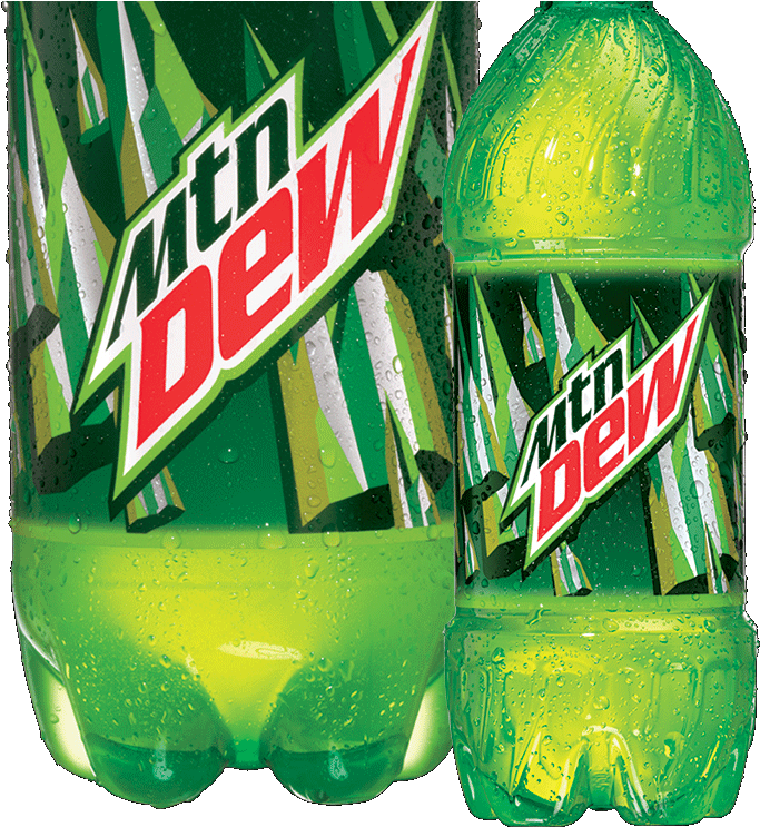 Mountain Dew - 20 Fl Oz Bottle (1200x746), Png Download