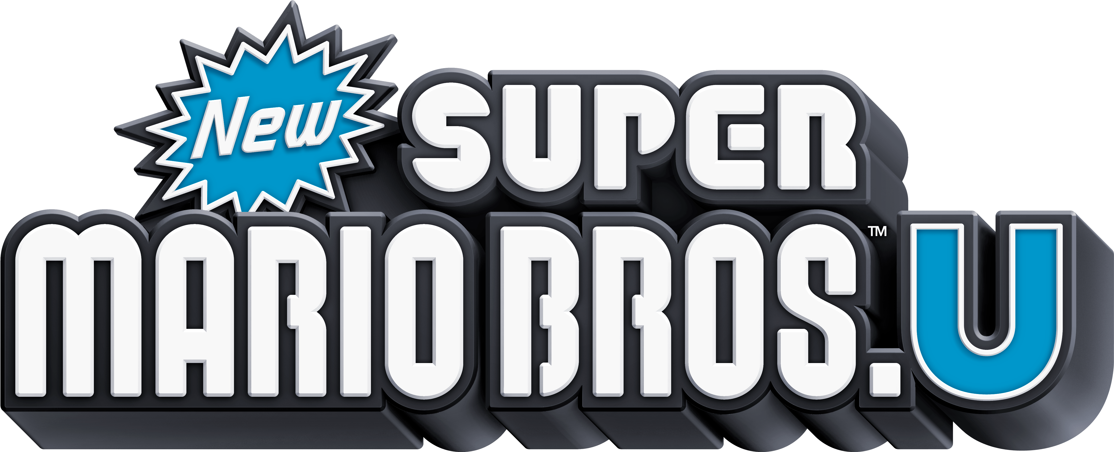 One Of The Games I Was Most Looking Forward To Getting New Super Mario Bros U Logo Png Full Size Png Download Seekpng