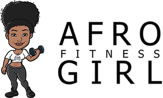 Afro Girl Fitness - Afro Fitness Logo (600x400), Png Download
