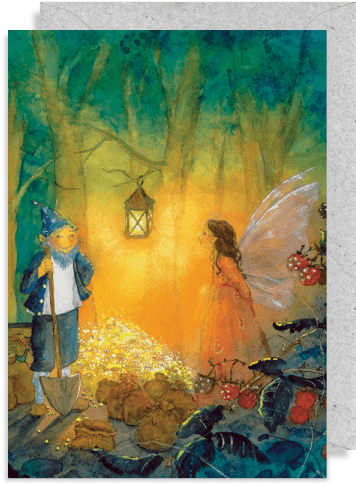 11006 Daniela Drescher Greeting Card (600x600), Png Download