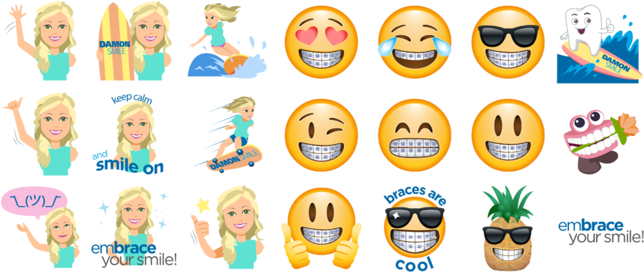 Share This Image - Bethany Hamilton Emoji (1000x419), Png Download