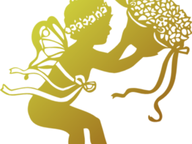 Angels Clipart Gold - Gold Cherubs Clipart (640x480), Png Download