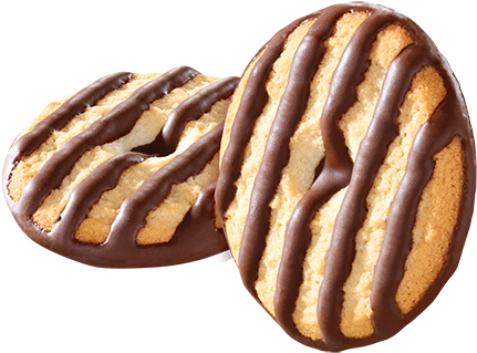 Us Nsa Chocostripedshortbread - Voortman Fudge Striped Shortbread Sugar Free Cookies (500x320), Png Download
