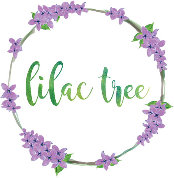 As Lilac Tree Plan On Using The Logo As A Stamp For - Wisteria (670x688), Png Download