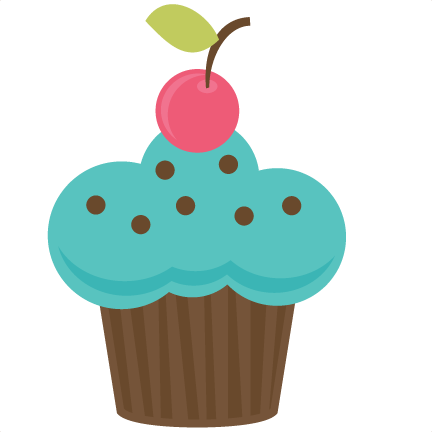 Cupcake Fsvg File Free Svg Free Cutting Files For Scrapbooking - Imagenes De Cupcakes En Caricatura (432x432), Png Download