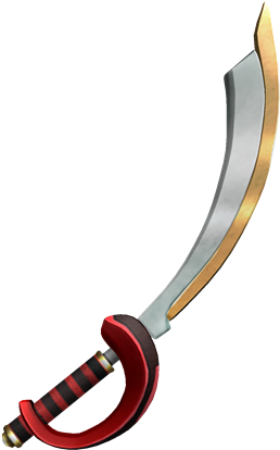 Captain Rampage Sword - Transparent Pirate Sword Png (420x420), Png Download