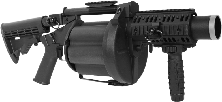 Free Png Grenade Launcher Png Images Transparent - Grenade Launcher Png (850x481), Png Download